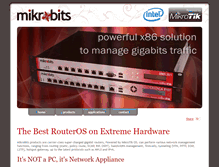 Tablet Screenshot of mikrobits.com